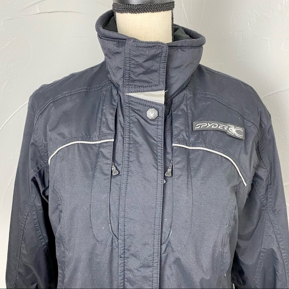 Spyder X5Cap G11 Black Ski Snowboard Shell jacket size M/L - Picture 7 of 16